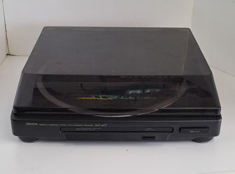 Denon Record Player.