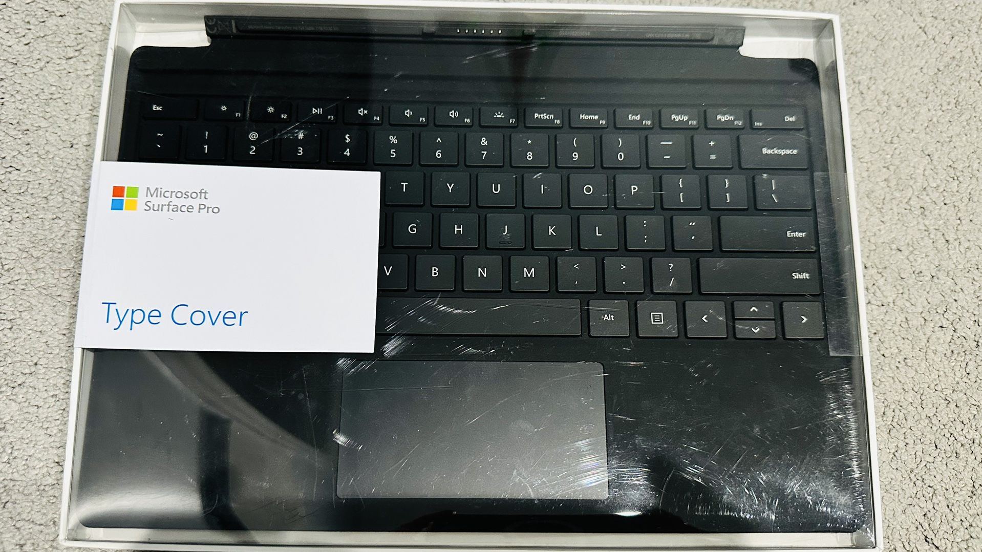 Microsoft Type Cover for Surface Pro - Black