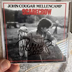 Signed John Mellencamp CD