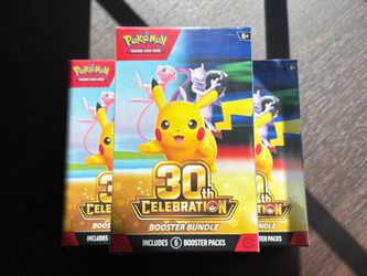 Pokémon TCG: 30th Celebration Booster Bundle