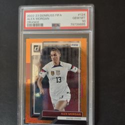 2022 Donruss Fifa Alex Morgan PSA 10