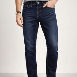 Hollister Slim Straight dark wash jeans