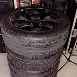 20” Rims And Tires 