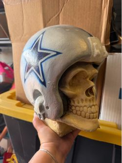 Dallas Cowboys Skull piggy bank