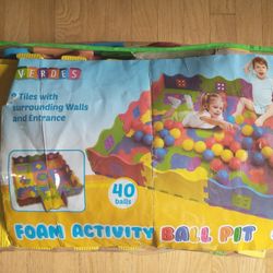 Verdes Foam Play Mat(No Balls, Missing)