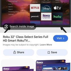 32 Inch Roku Smart Tv