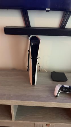 Digital Playstation 5 with cords and controller