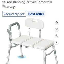 Tub Or Shower Adjustable Transfer Bench Shower Chair