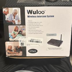 Wuloo Wireless Intercom System 