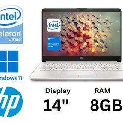 Brand New Hp Laptop 8Gb, 14" Display