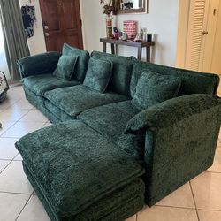 Green Couch Brand New 