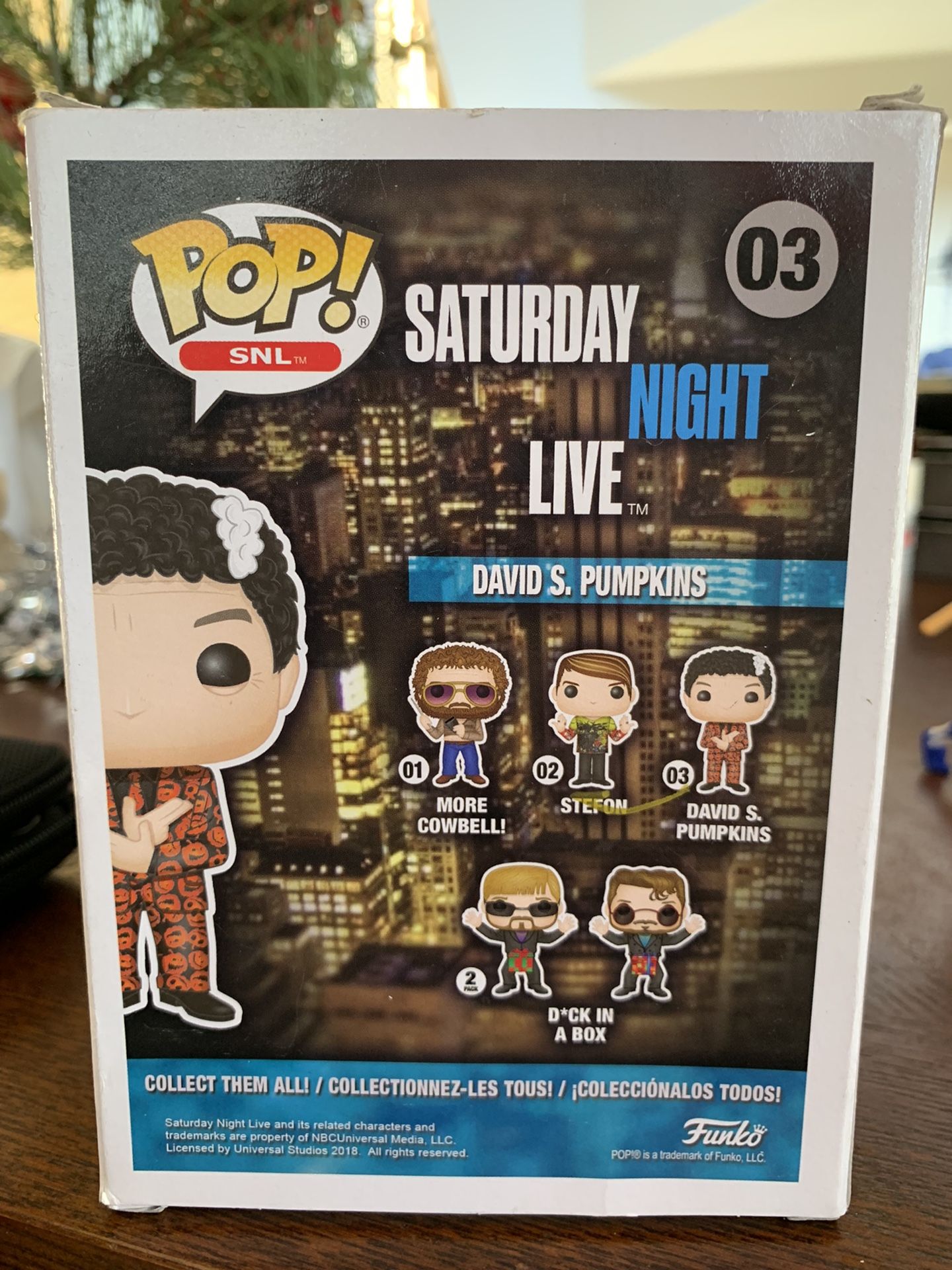 SNL David S. Pumpkins Funko Pop 03 for Sale in Chula Vista CA