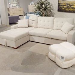 Sectional Pull Out Bed With Storage