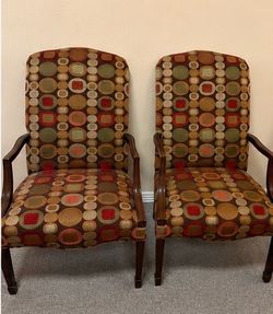 Pattern Accent Chairs (Set of 2)