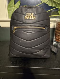 Steve Madden Black Backpack