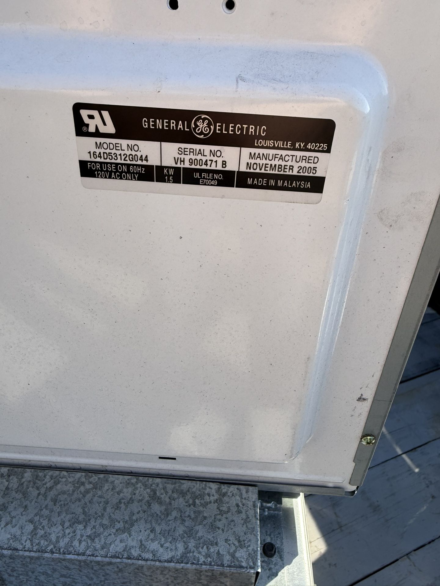 GE Built In Microwave Oven Combo