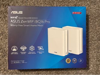 ASUS ZenWiFi BQ16 Pro Wireless Router (2-Pack)
