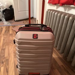 Pink Carry On Suitcase 