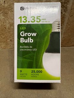 Utilitech 9W LED Grow Bulb