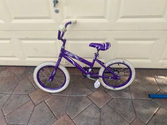 Purple girl bike 16” inch