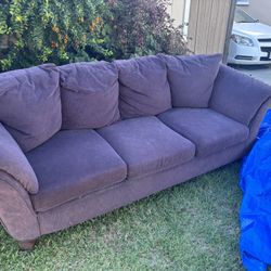 Purple Sofa 