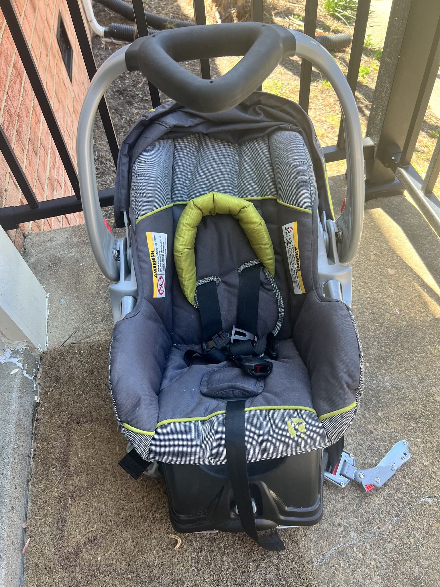 Car Seat and Double seated Stroller