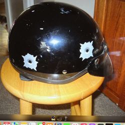 Men’s Motorcycle 3/4 Helmet. $40.