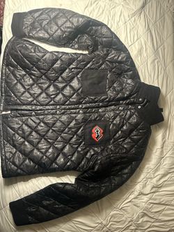 Chrome Hearts Matty Boy Nylon Quilted Zip Up Thin Light Weight Cotton Jacket XL