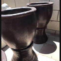 New Flower Pots Made Out Of Cement Special Price 