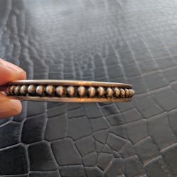 Vintage 9.25 Mexico c11 pure silver bangle bracelet over 60 years old vintage southwestern style