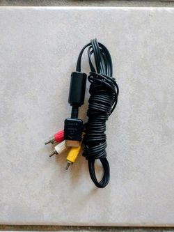 Ps1 Ps2 Playstation 2 Av Video Cord Cable 