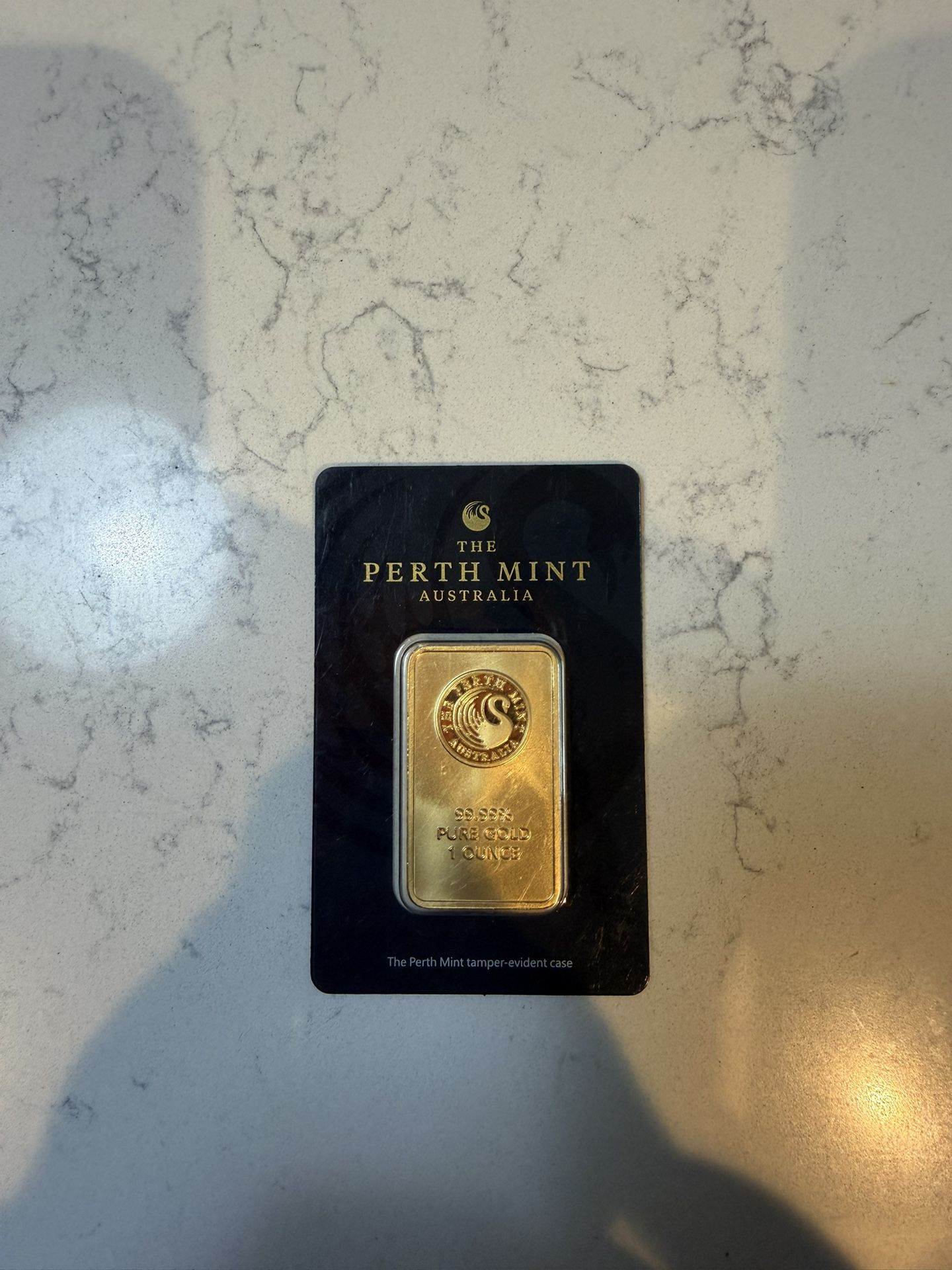 1 oz Gold Bar - Perth Mint (In assay)