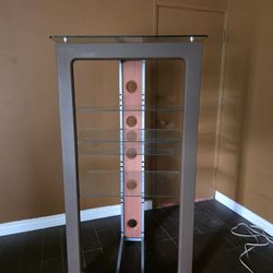 Entertainment Center Stand, Shelves 