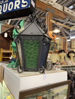 Vintage Spanish Swag Lamp