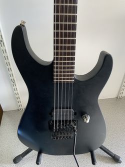 LTD Black Metal electric guitar