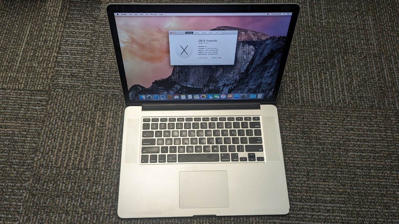 MacBook Pro (Retina, 15-inch, Mid 2014)

