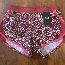 NWT New Under Armour Women's UA Fly-By 2.0 Shorts Size XS