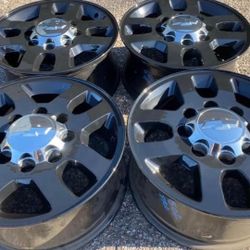 18” CHEVY SILVERADO 3500 8-LUG WHEELS RIMS ORIGINAL GMC SIERRA 2500 WE FINANCE SET FACTORY