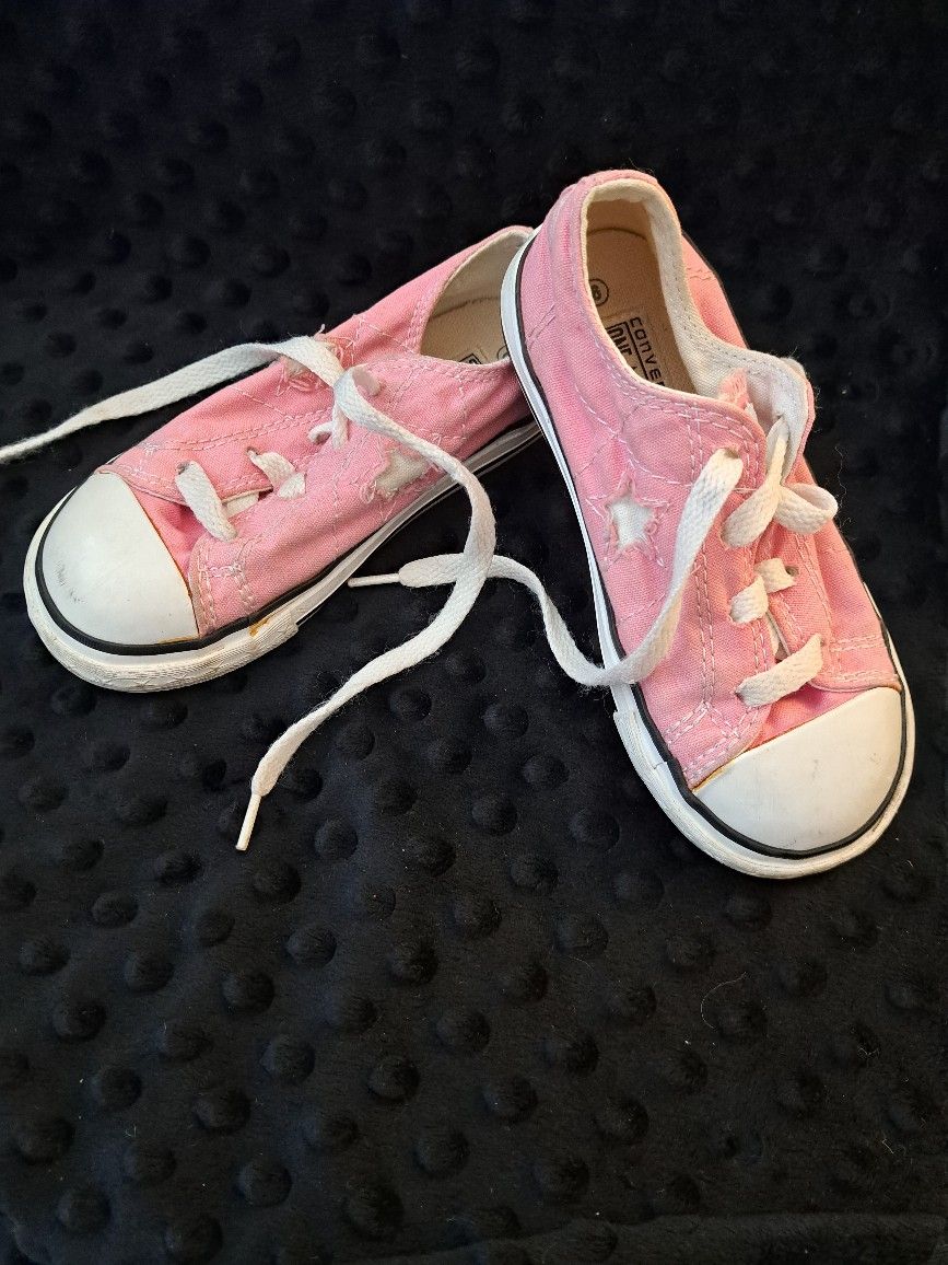 Toddler Girls Pink Converse