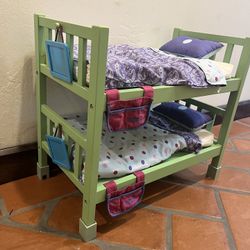 American Girl Doll Pine Lake Camp Bunk Bed Set Retired 2009