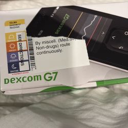 Dexcom G7 receiver And Sensor