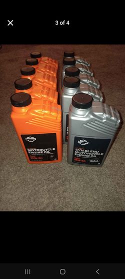 Harley Davidson motor oil
