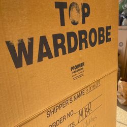 HOW the WEST was WON WARDROBE MOVING BOXES  HARDWARE Incl’d. $9.00 ea! GR8T BUY 
