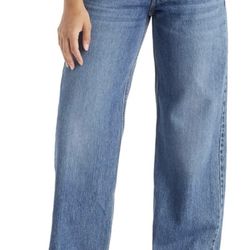Levi's Women's Super-Low Double-Button Relaxed-Fit size 25