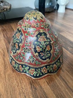 Antique Raw Hide Lamp Shade