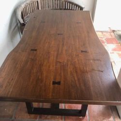 WALNUT TABLE 79" X 36"