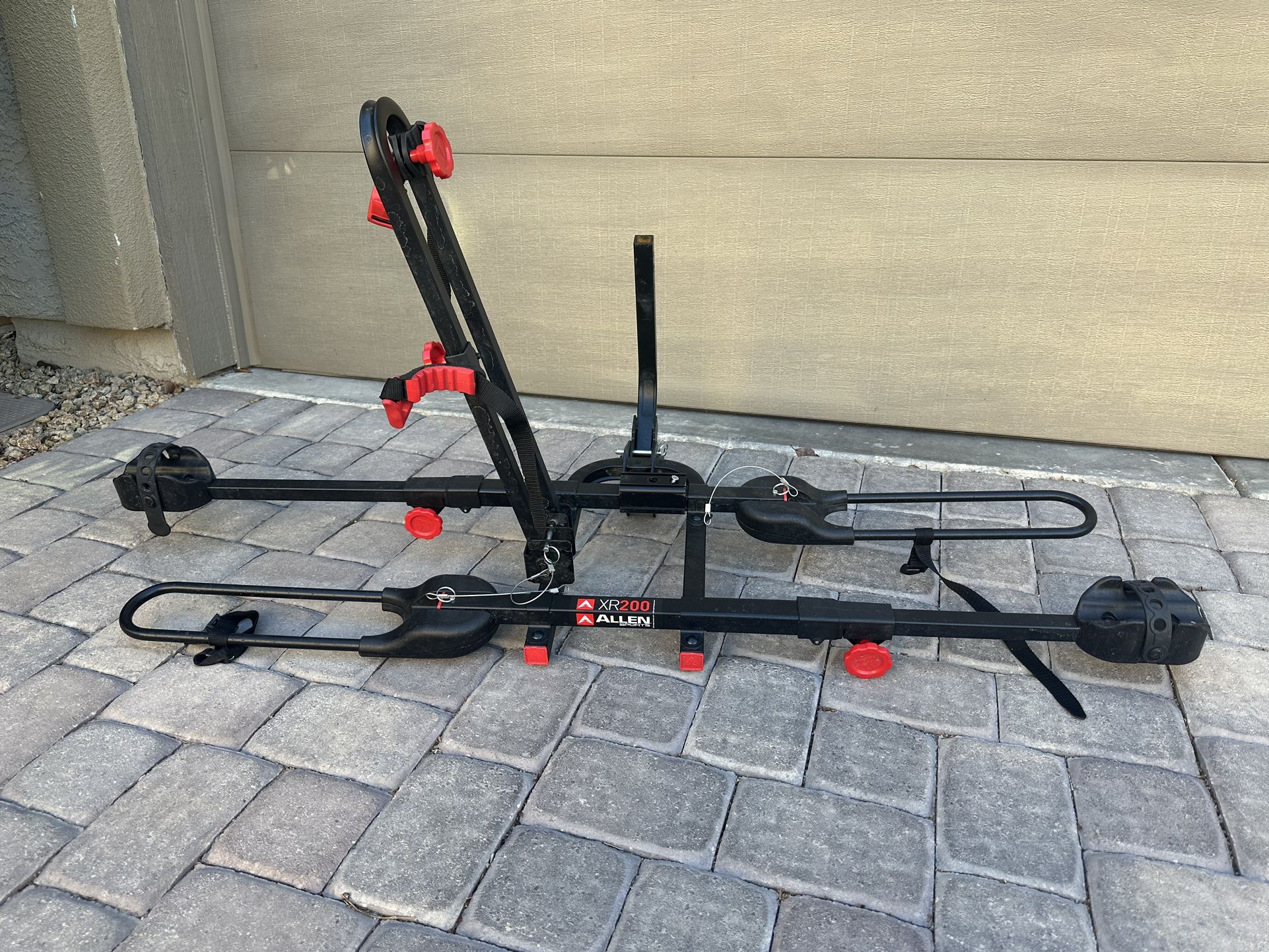 Allen Sports Easy Load Deluxe 2-Bike Hitch Rack, Model XR200, Black