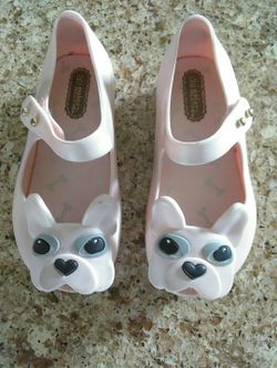 Mini Ultragirl Pug Dog pink shoe size 7