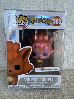 Pearlescent Pokémon Center Vulpix Funko Pop