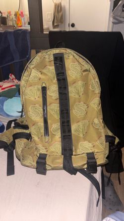 Sprayground olive green backpack